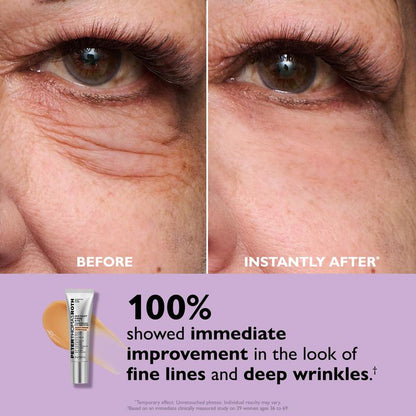 INSTANT ACTION: SMOOTHS LINES, REDUCES PUFFINESS & DARK CIRCLES